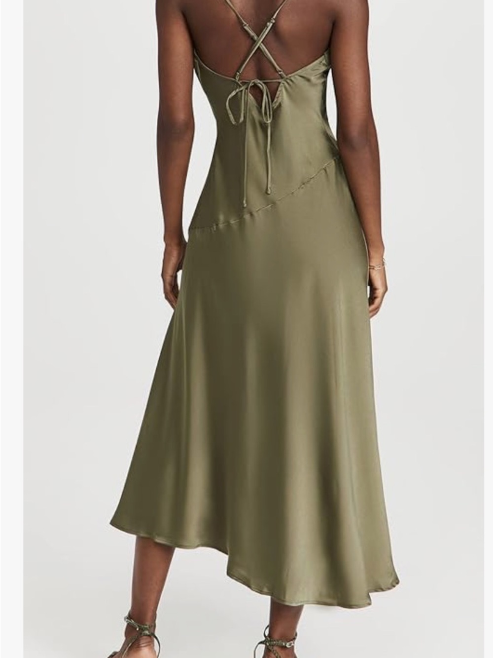 ASTR the label Women's Gaia Dress with Side Slit - Picture 4 of 4